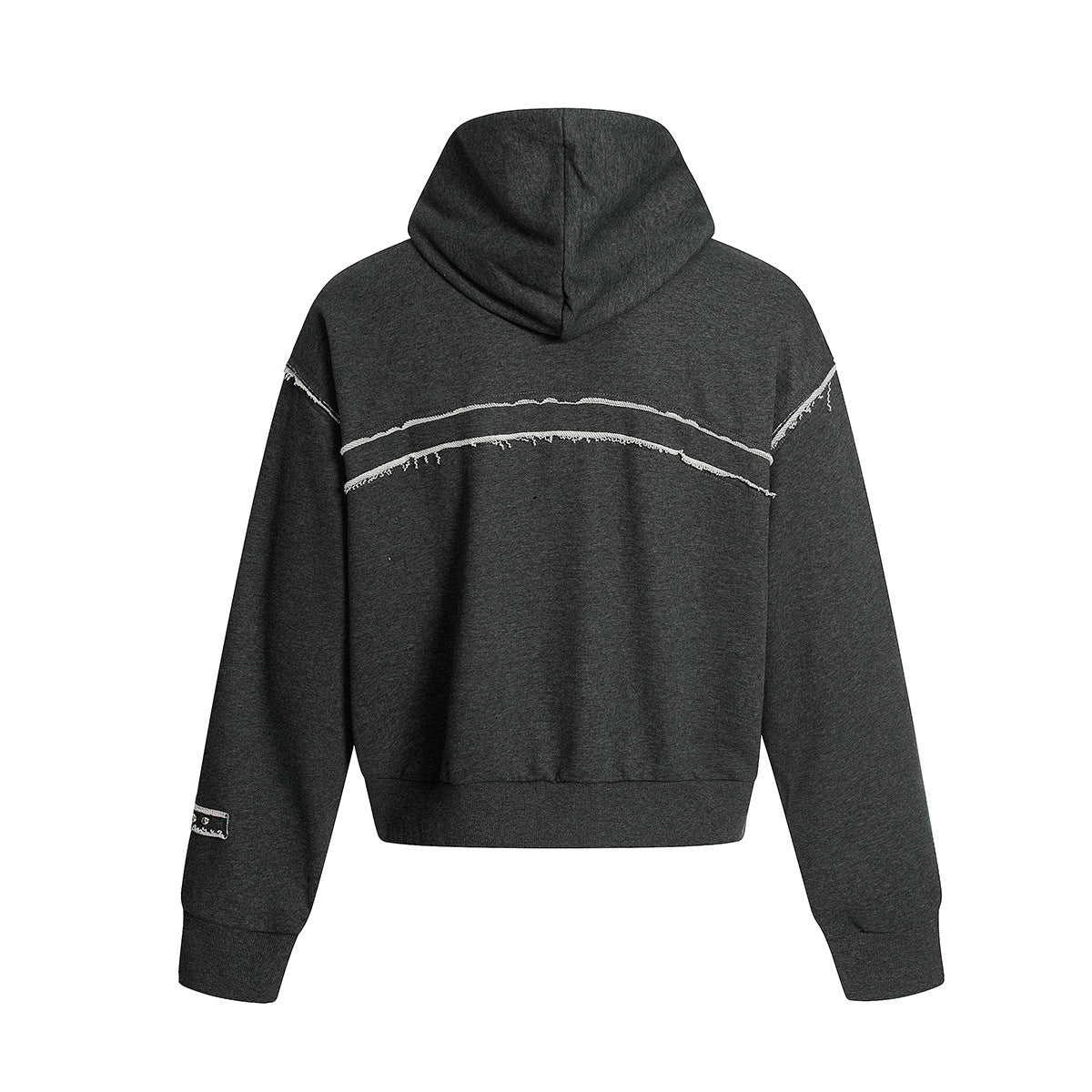 Cardigan zipper hoodie