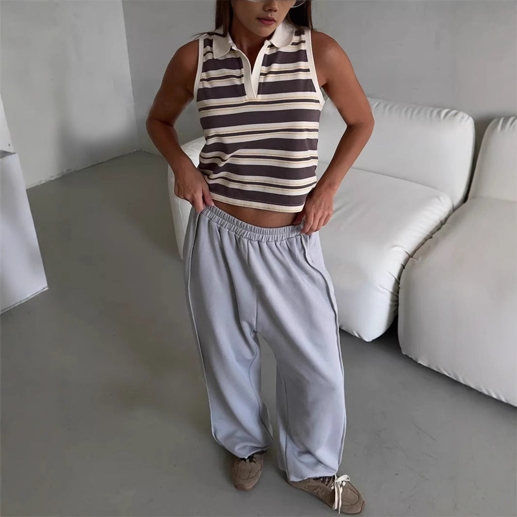Street Style Loose Casual Pants for Women