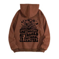 Brown “Emotionally Attached to Fictional Characters” Hoodie