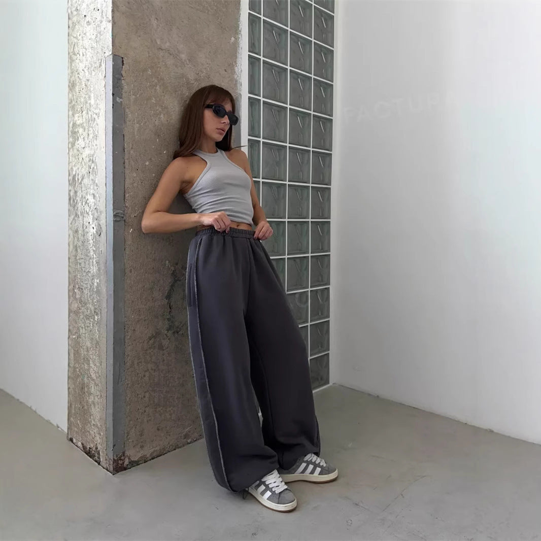 Street Style Loose Casual Pants for Women
