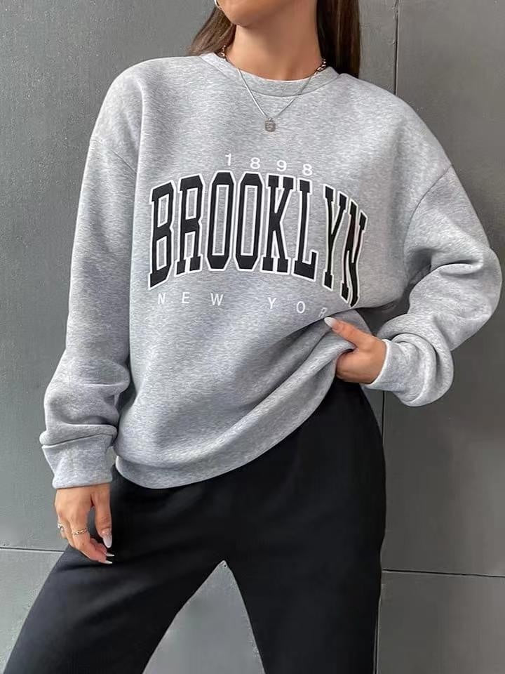 Women's Hoodie Set Two-Piece Pullover Letter Print