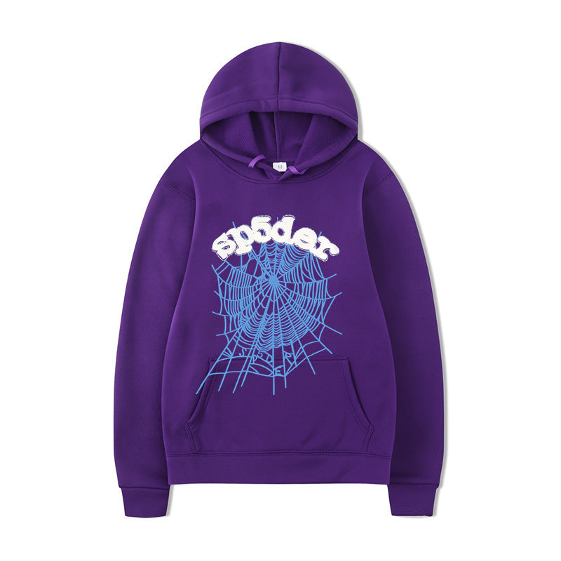 Hooded Sweatshirt Spider Series Unisex Pullover Hoodie Autumn Winter Printed Sports Shirt