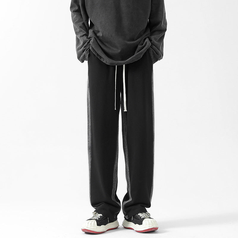 Casual Sport Pants Men Heavyweight Loose Oversized