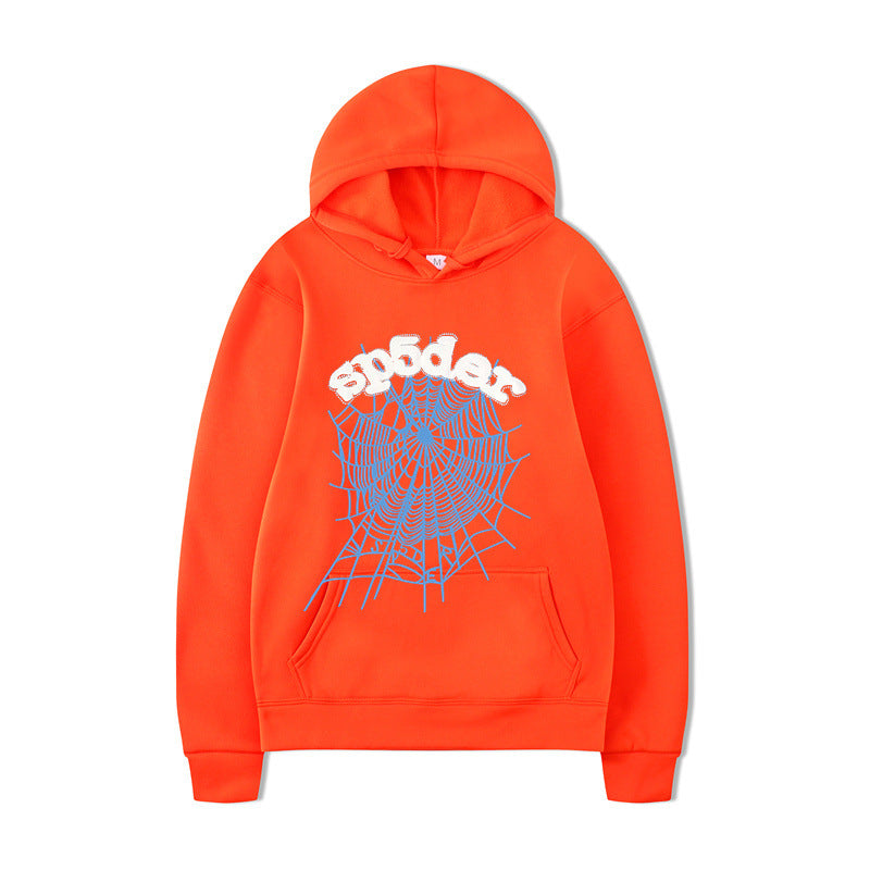Hooded Sweatshirt Spider Series Unisex Pullover Hoodie Autumn Winter Printed Sports Shirt