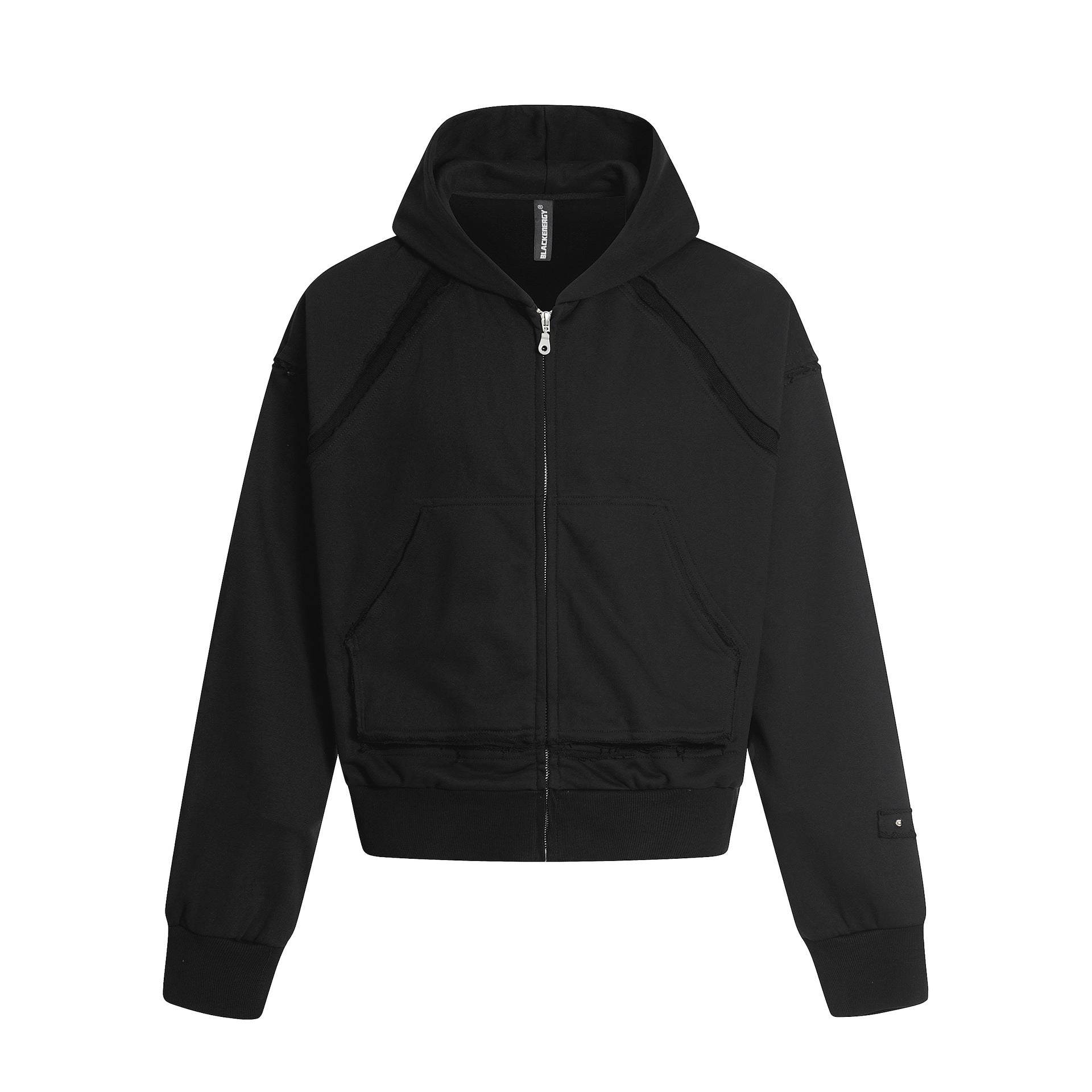 Cardigan zipper hoodie