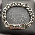 Cross flower bracelet chain