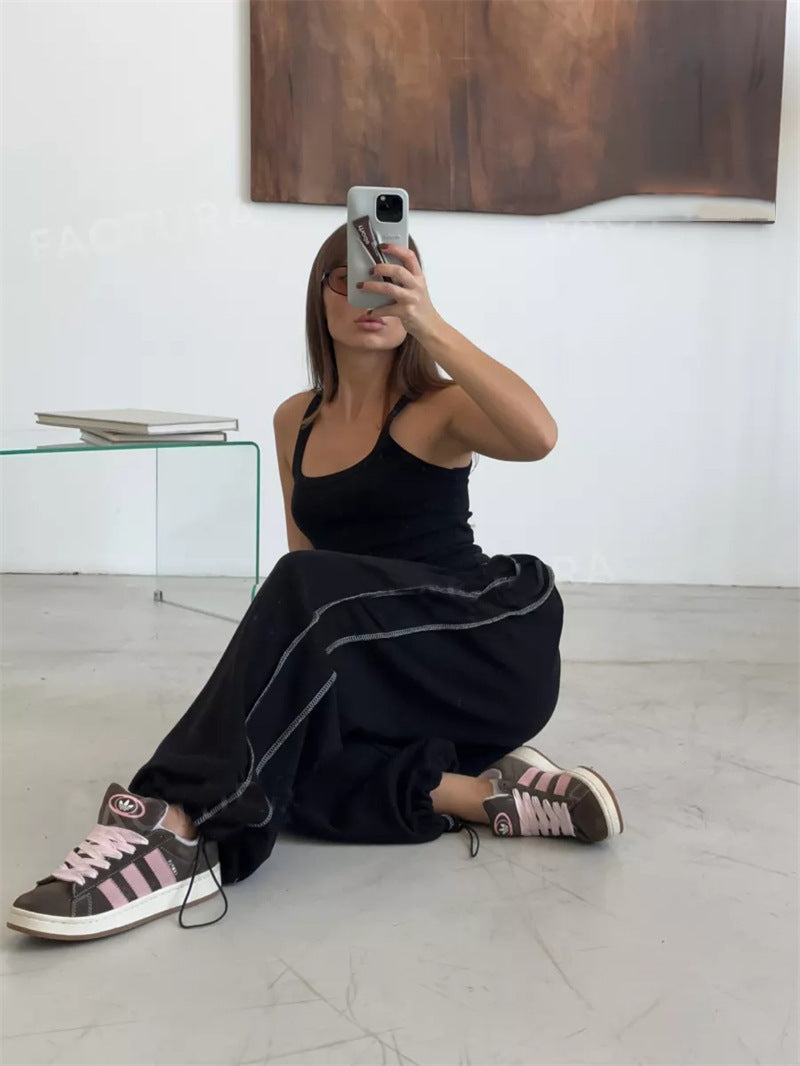 Street Style Loose Casual Pants for Women