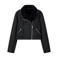 Fur one-piece coat