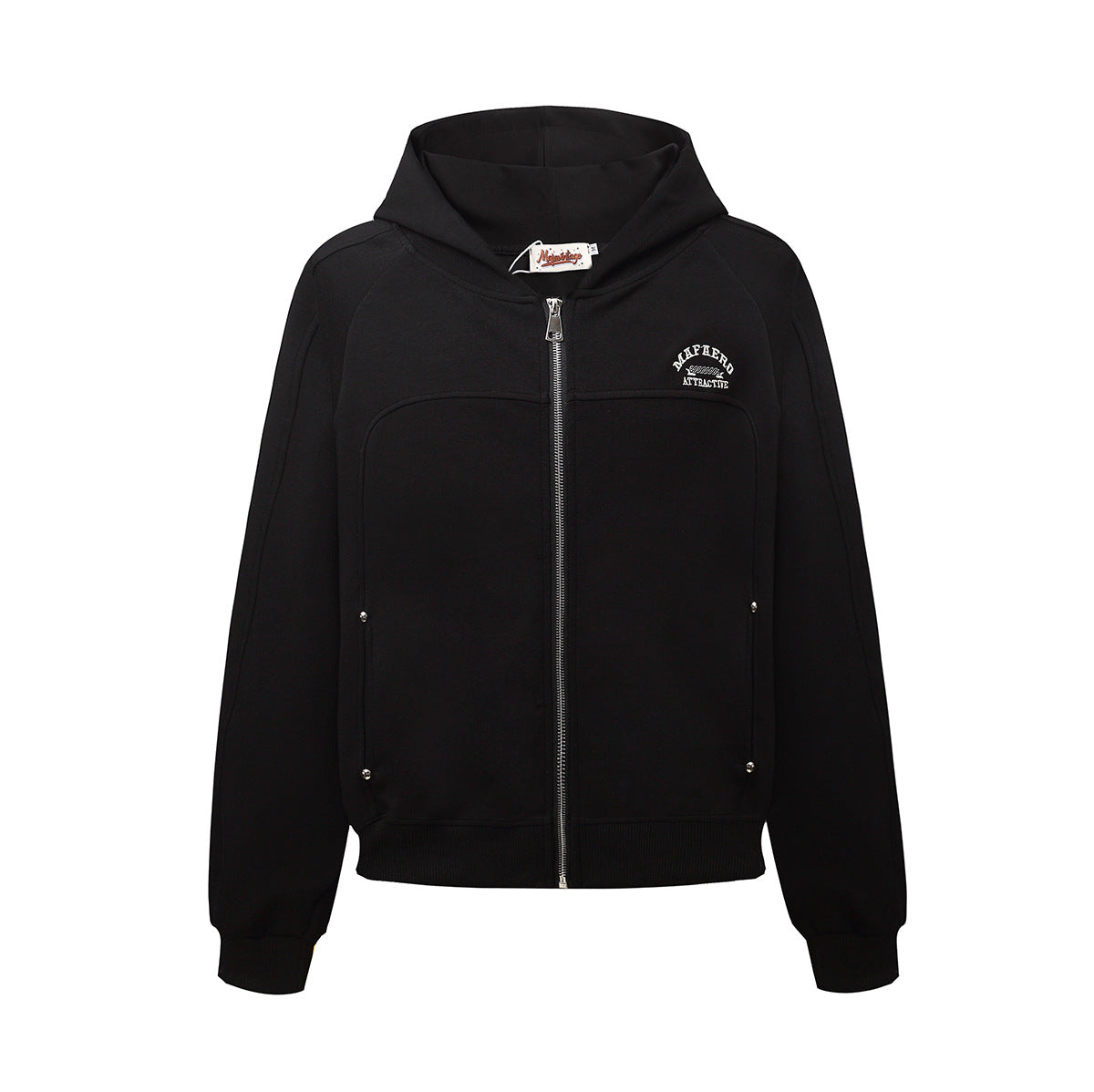 zip-up hoodie