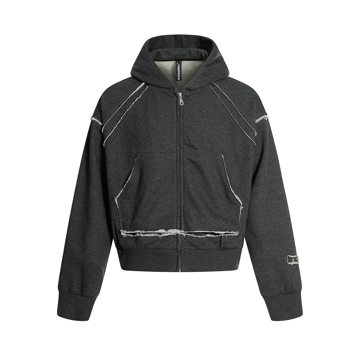 Cardigan zipper hoodie