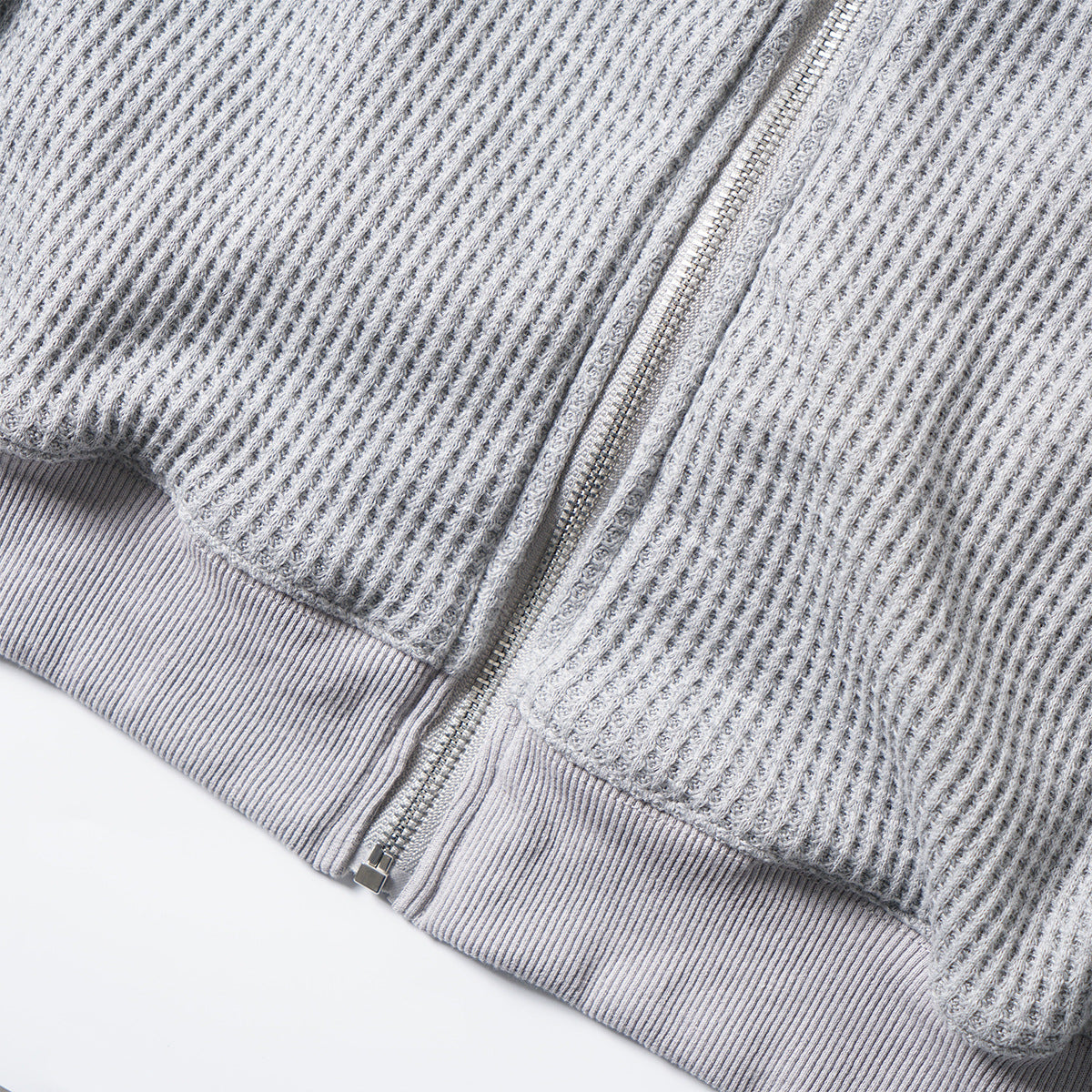 Cross Embroidered Zipper Hoodie