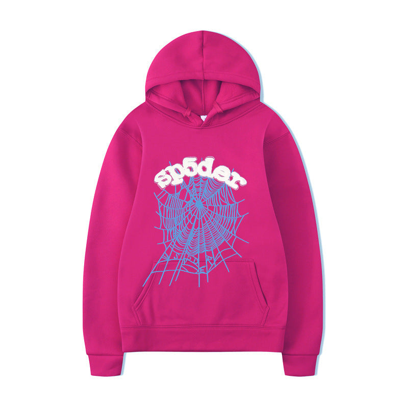 Hooded Sweatshirt Spider Series Unisex Pullover Hoodie Autumn Winter Printed Sports Shirt
