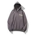 Kanye Unisex Graffiti Foam Letter Printed Hooded Sweater