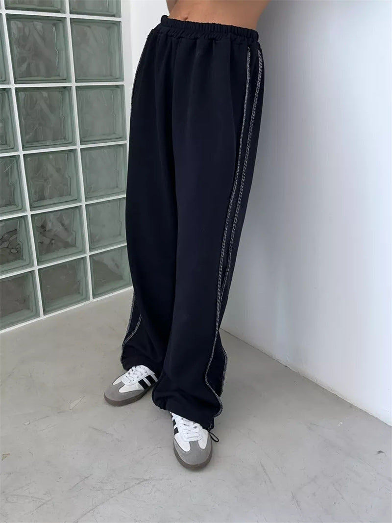 Street Style Loose Casual Pants for Women