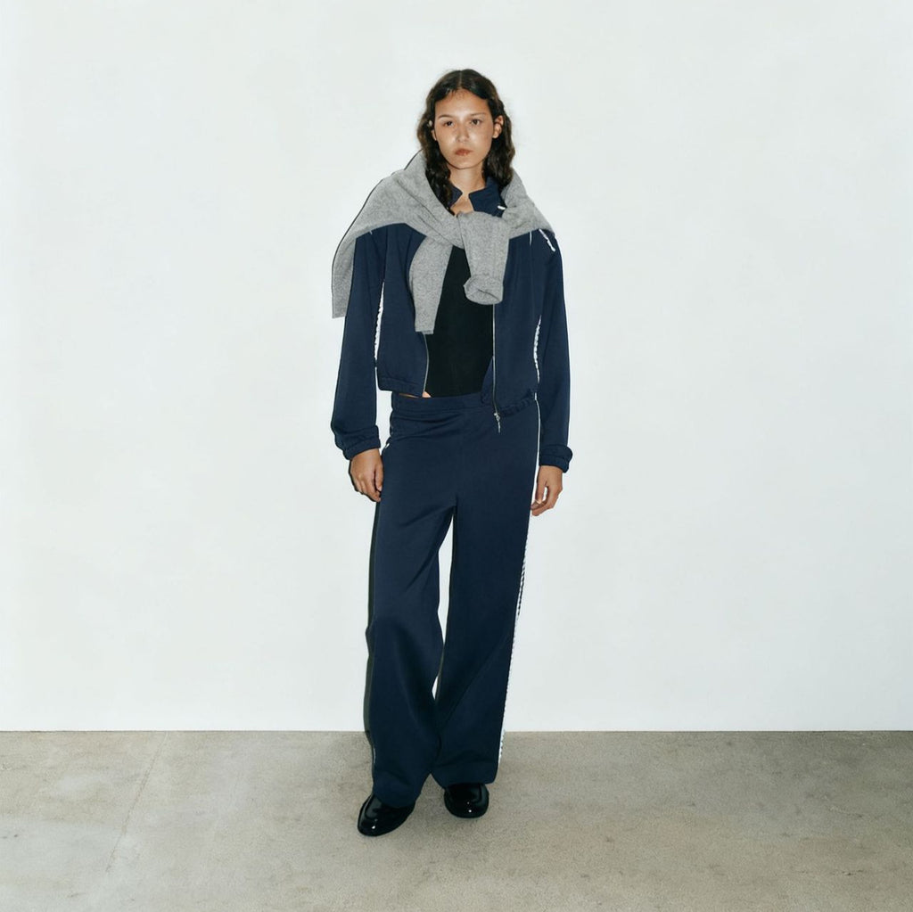Sports pants set loose two-piece set