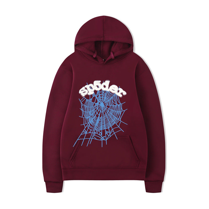 Hooded Sweatshirt Spider Series Unisex Pullover Hoodie Autumn Winter Printed Sports Shirt
