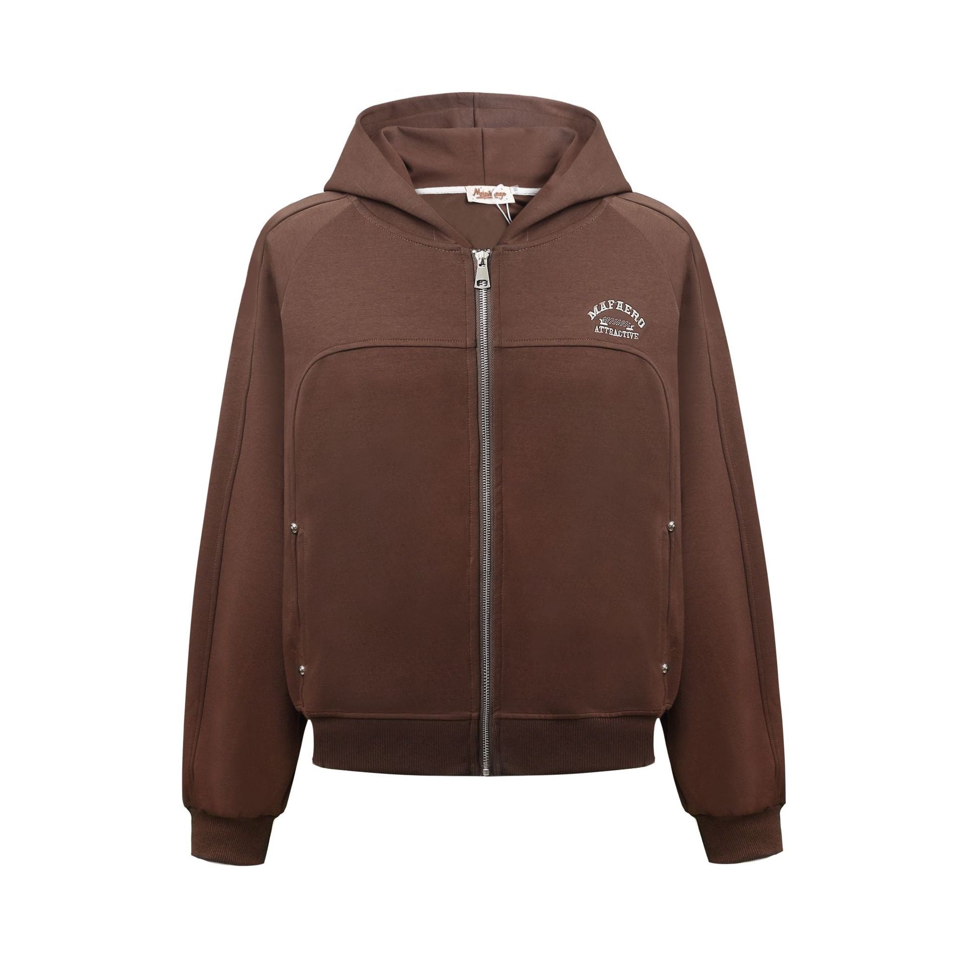 zip-up hoodie