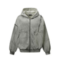zip-up hoodie