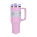 40 oz Insulated Tumbler With Straw