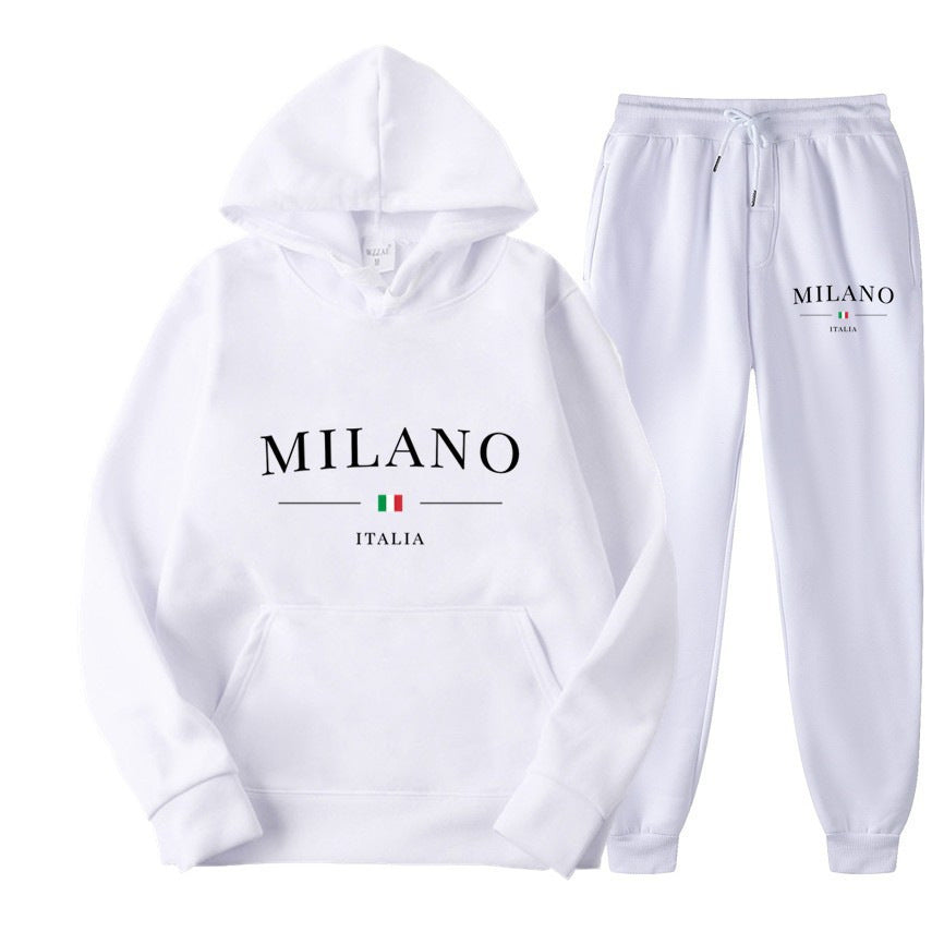 Hoodie and Sweatpants Set for Men and Women