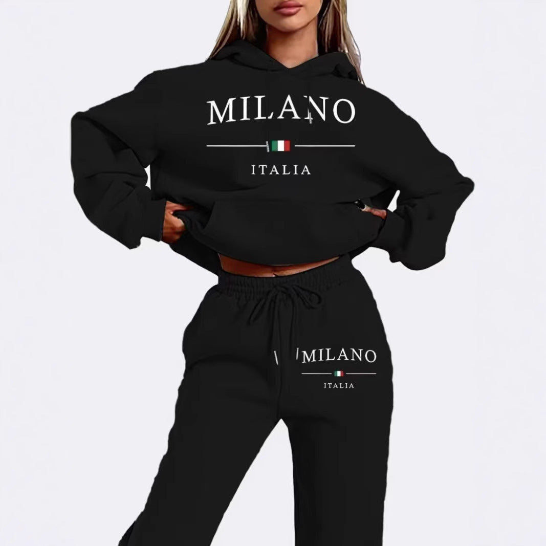 Hoodie and Sweatpants Set for Men and Women