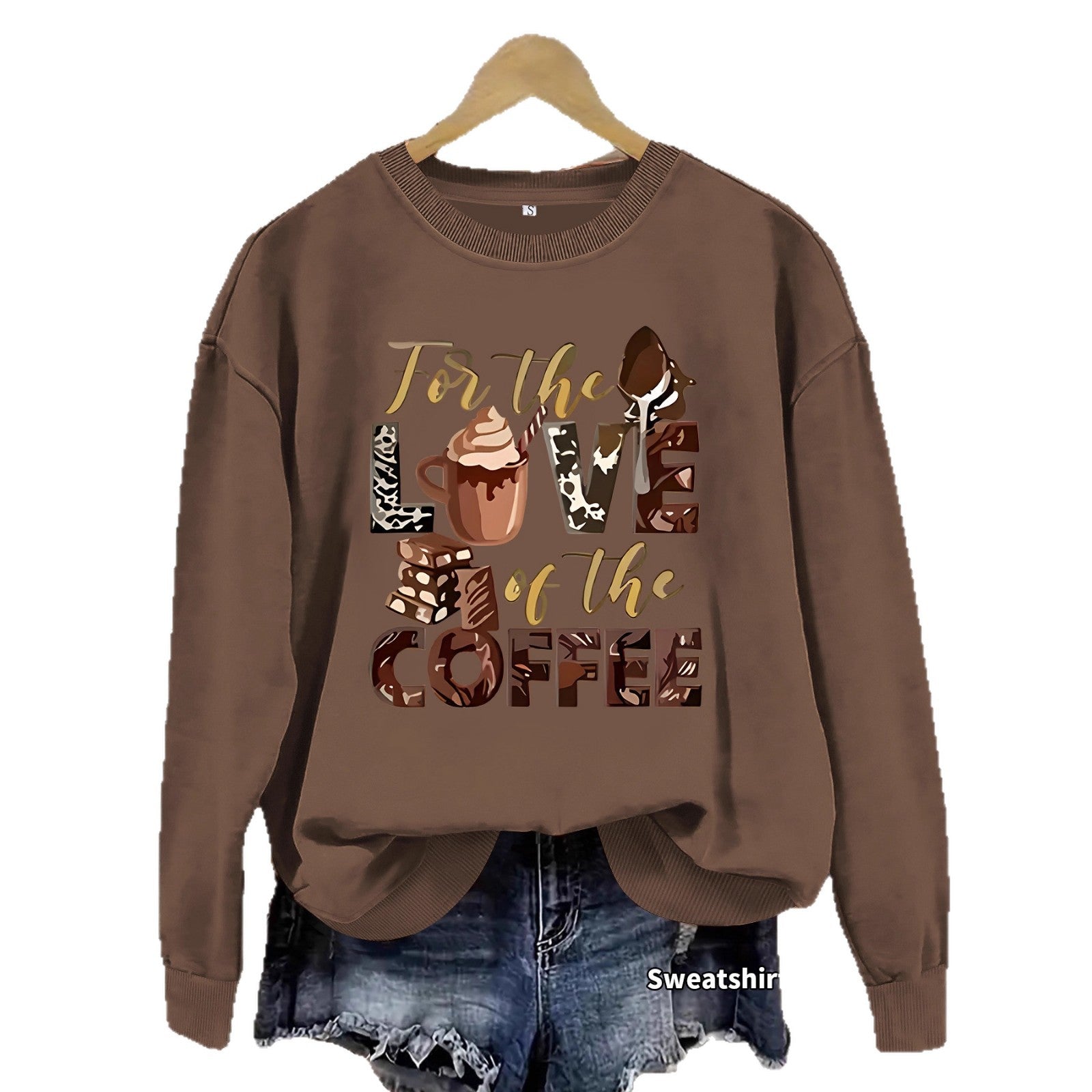 Chocolate Milk Tea Sweatshirt