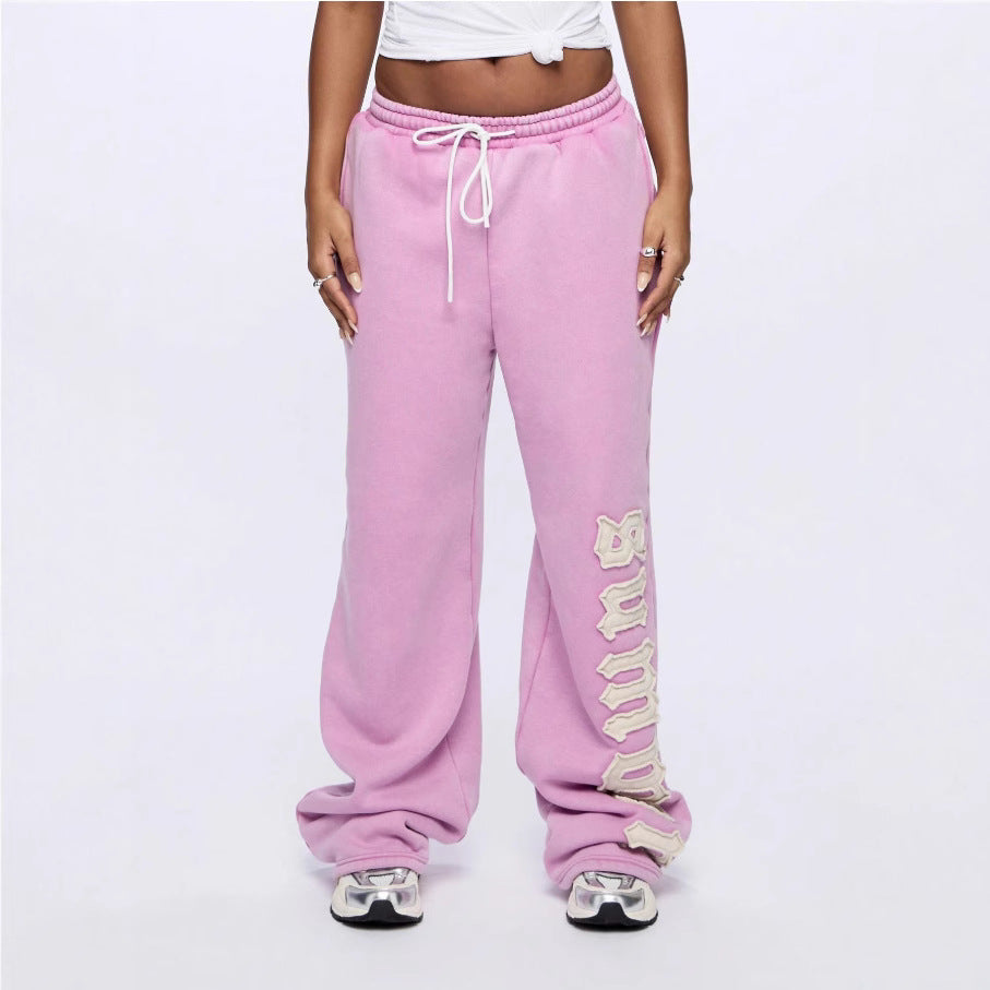 High-Street Unisex Loose Trendy Sweatpants