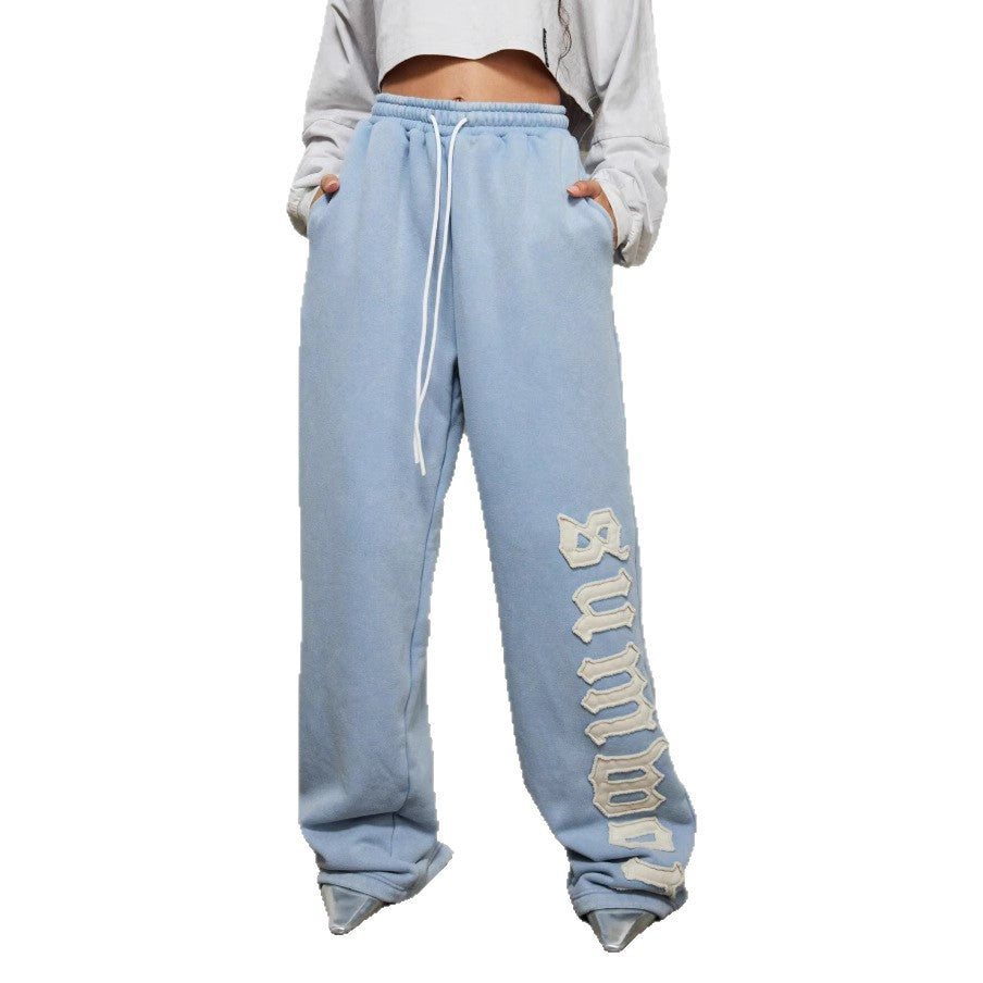 High-Street Unisex Loose Trendy Sweatpants
