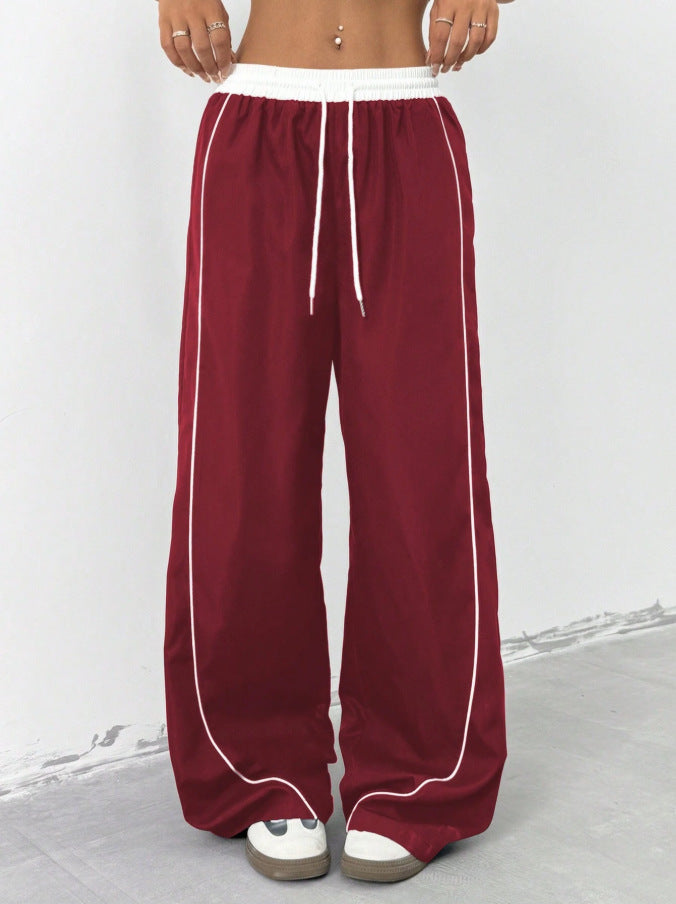 Spring and Summer Fashionable Style Black Sports Pants for Women