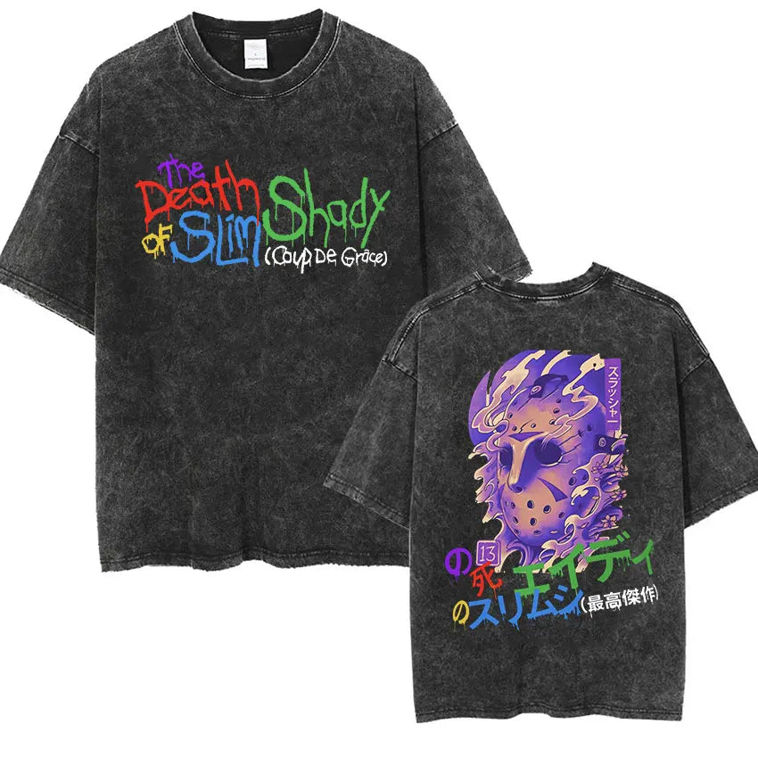 Graphic Vintage Washed Oversized T-shirt Unisex