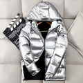 Men Shiny Puffer Jackets