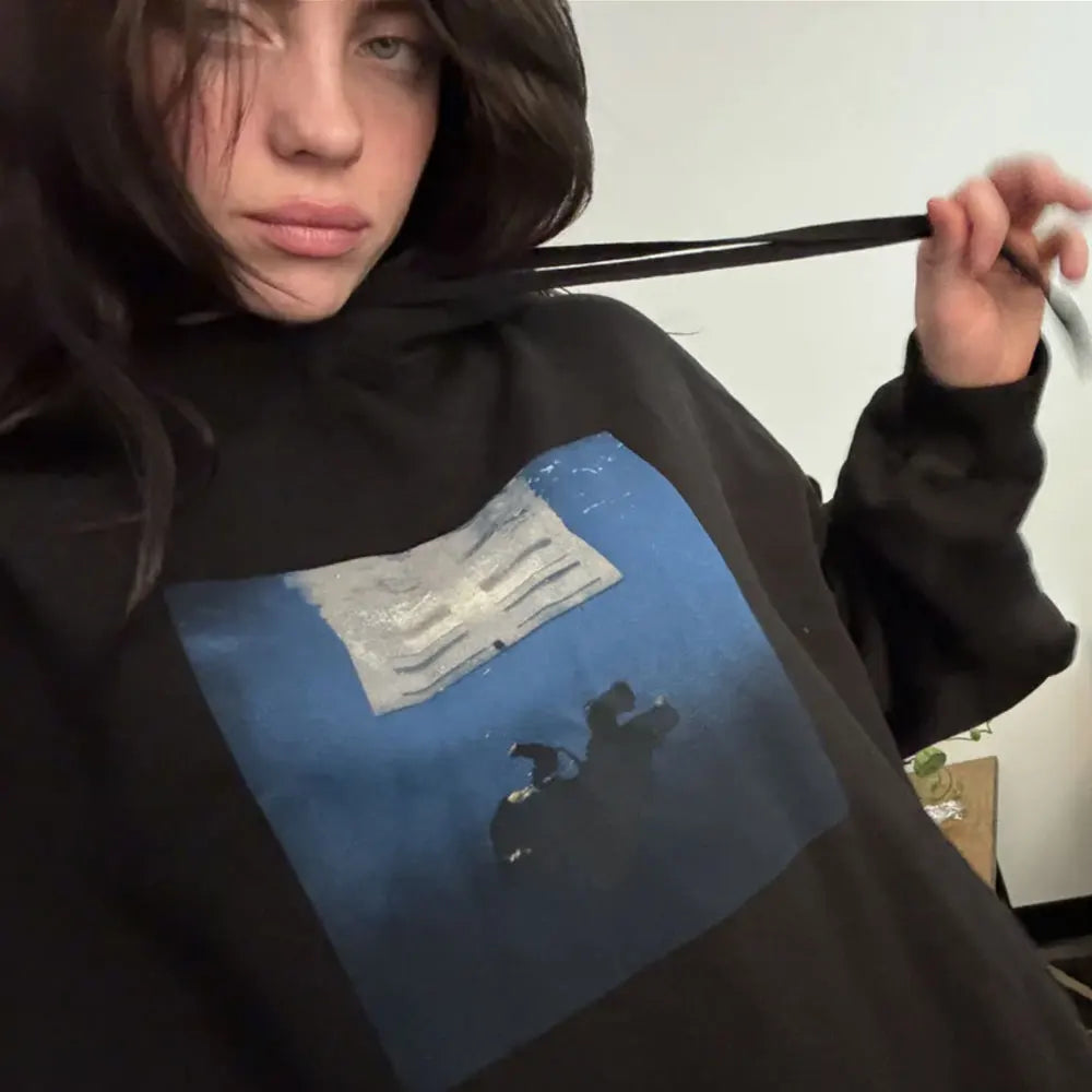 Billie Eilish's Hard hoodie Unisex oversized
