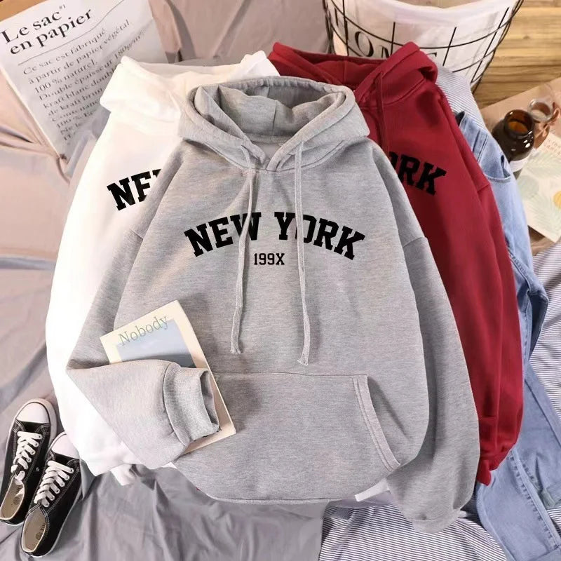 Oversized Plus Velvet Casual Loose Fleece Tops