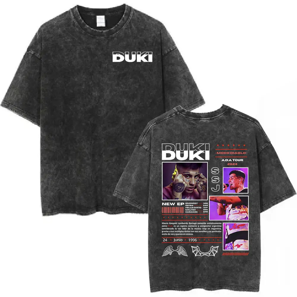 Graphic Washed T-shirt Unisex Oversized Vintage Short Sleeve