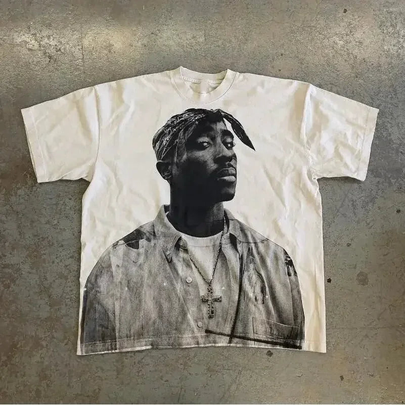 Vintage Casual Unisex Tshirts Short Sleeve