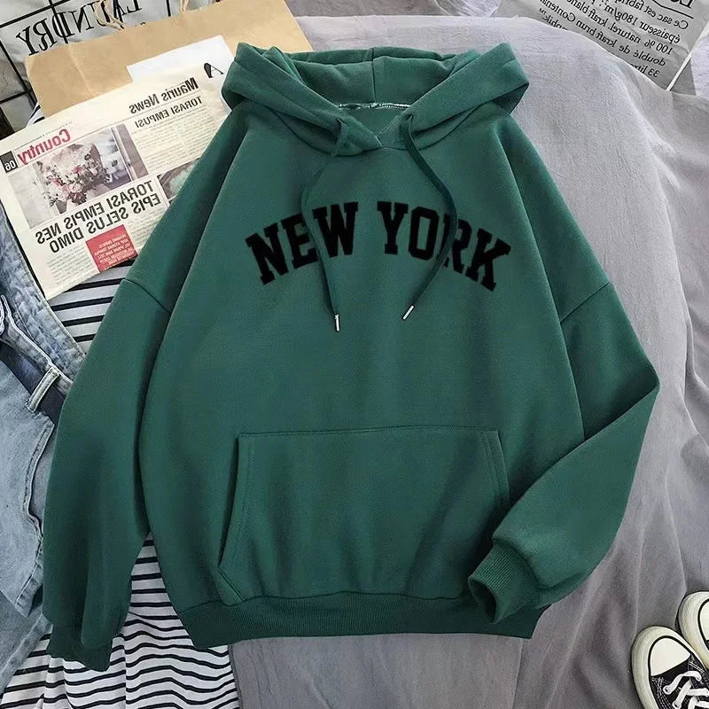 Oversized Plus Velvet Casual Loose Fleece Tops