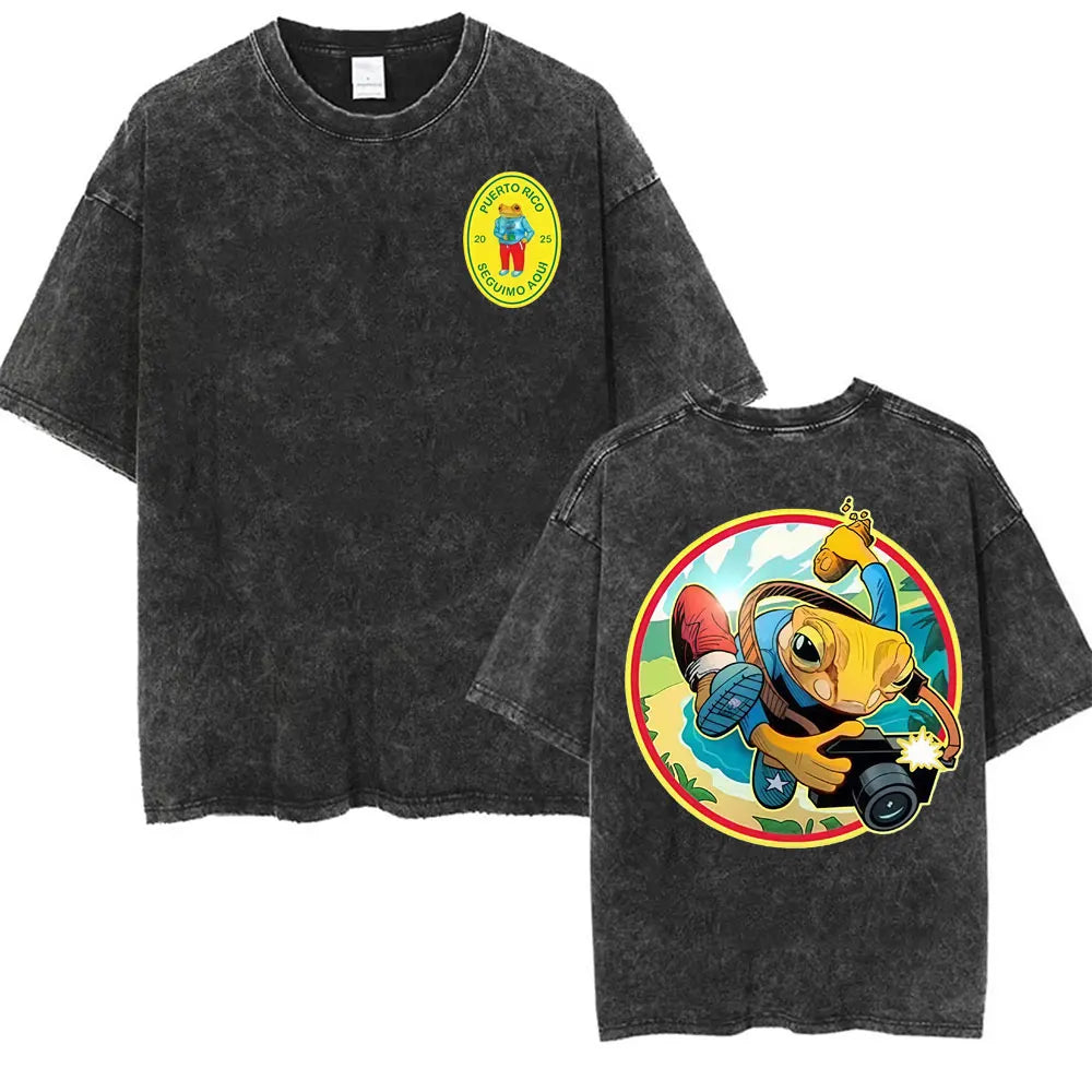 Unisex Vintage Washed Oversized T-shirt
