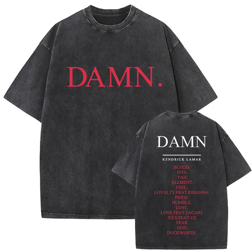 Vintage Summer unisex Hip Hop Oversized Street T Shirt