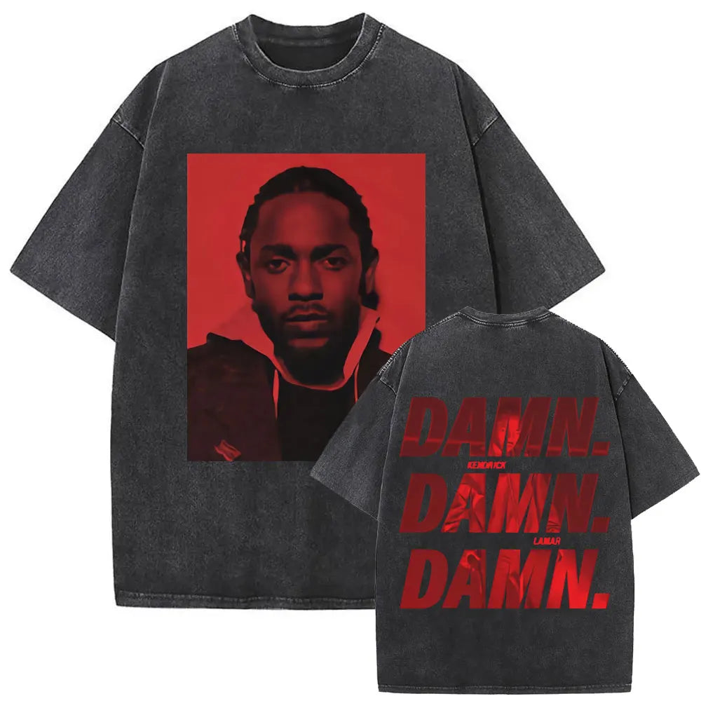 Vintage Summer unisex Hip Hop Oversized Street T Shirt