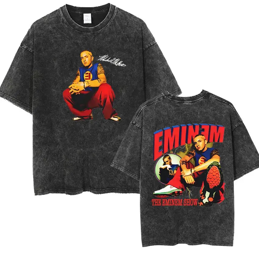 Graphic Vintage Washed Oversized T-shirt Unisex