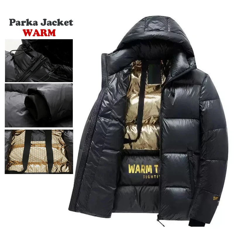 Winter Jacket Men's Puffer Coat