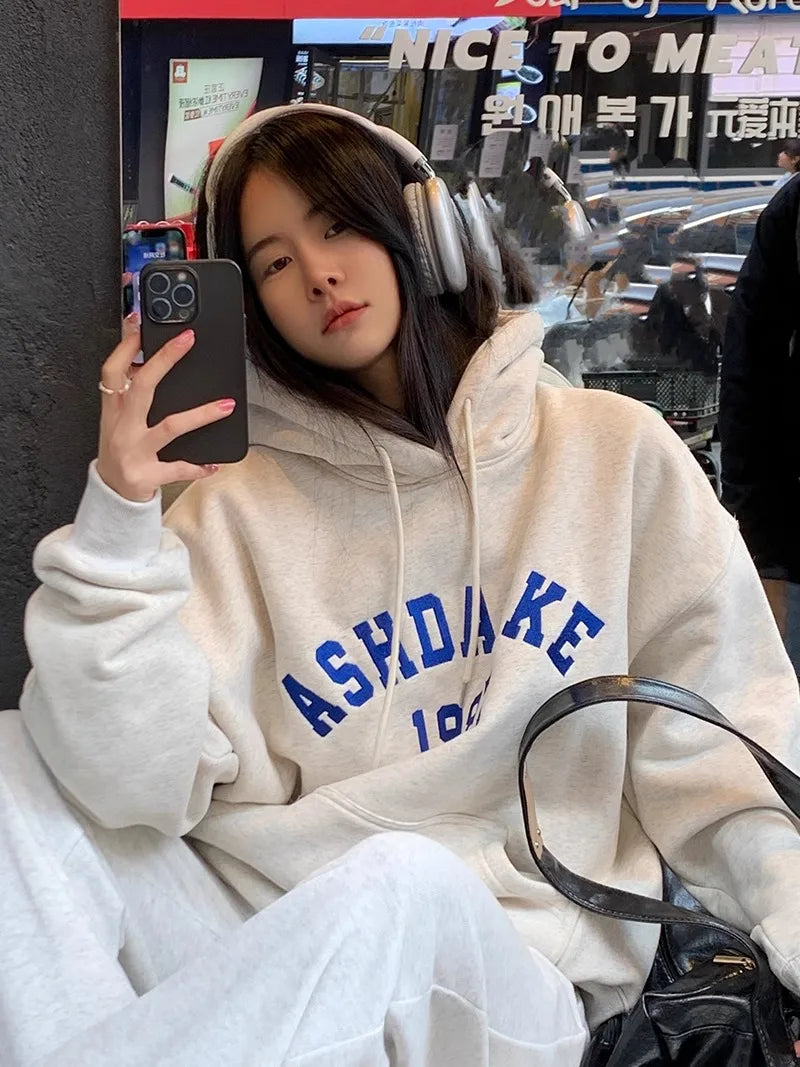 American Medium Loose Heavy Hoodie