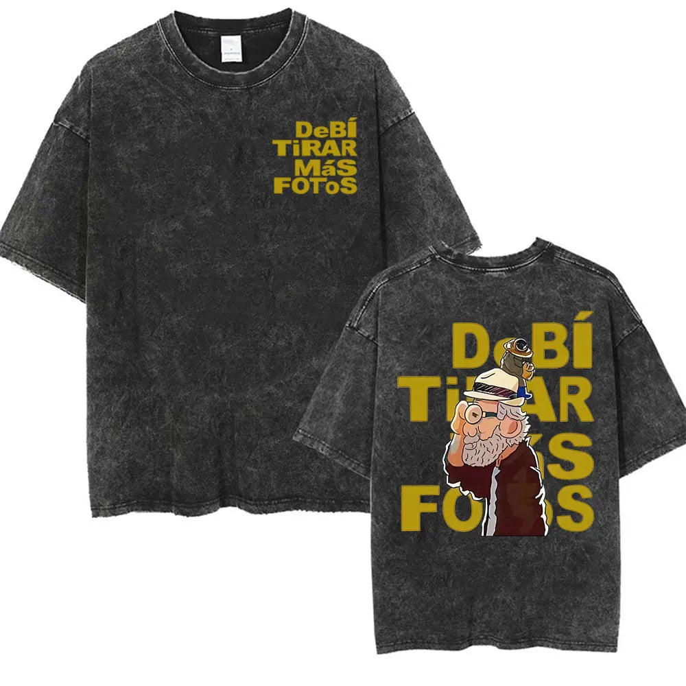Unisex Vintage Washed Oversized T-shirt