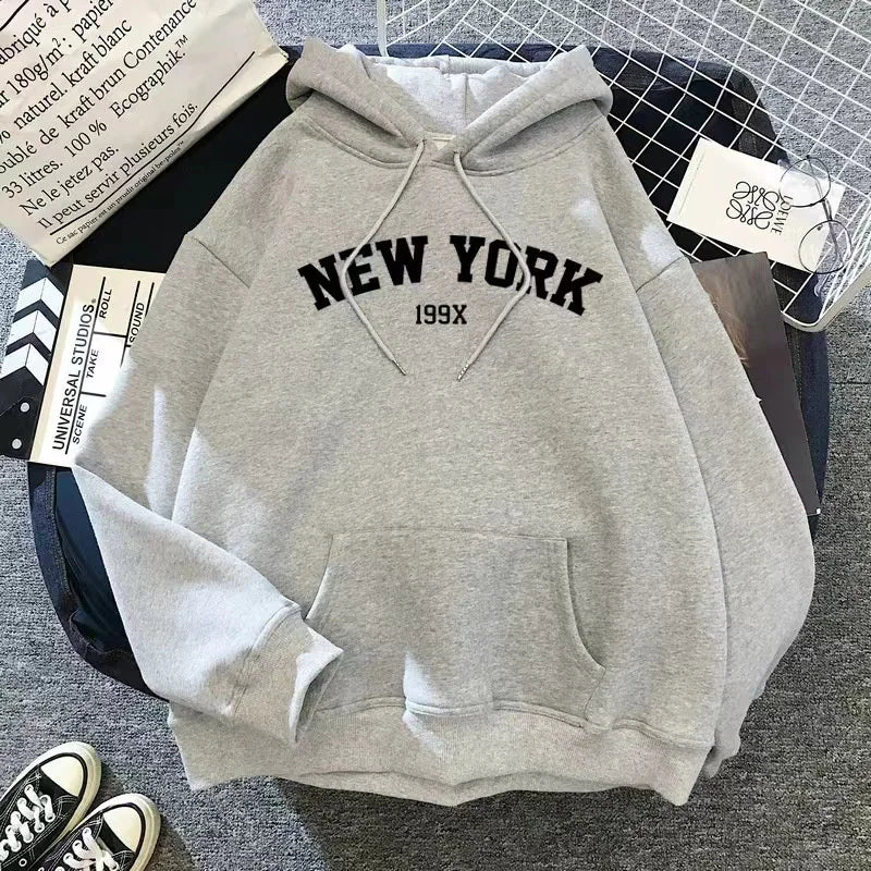 Oversized Plus Velvet Casual Loose Fleece Tops