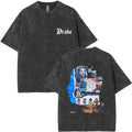 Unisex Washed Vintage Graphic T-shirt