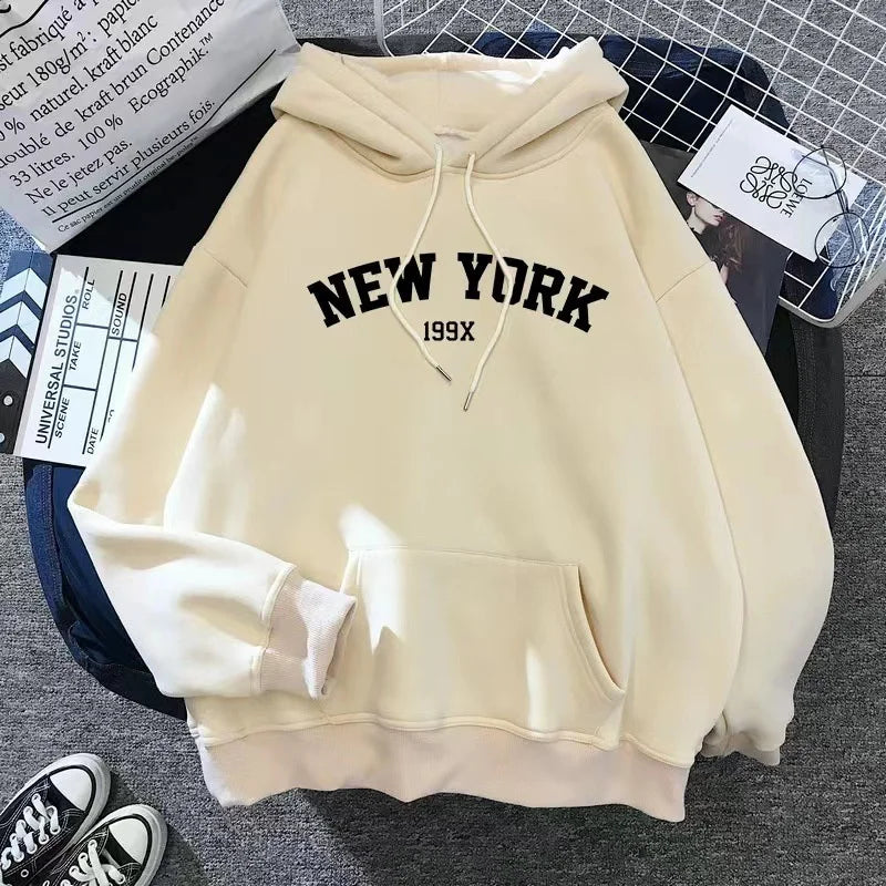 Oversized Plus Velvet Casual Loose Fleece Tops