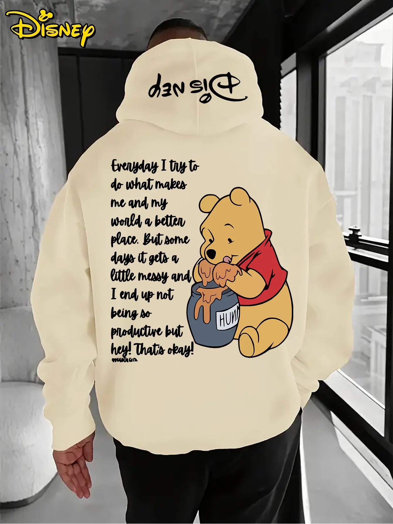 Winnie The Pooh Hoodie for Parents and Children