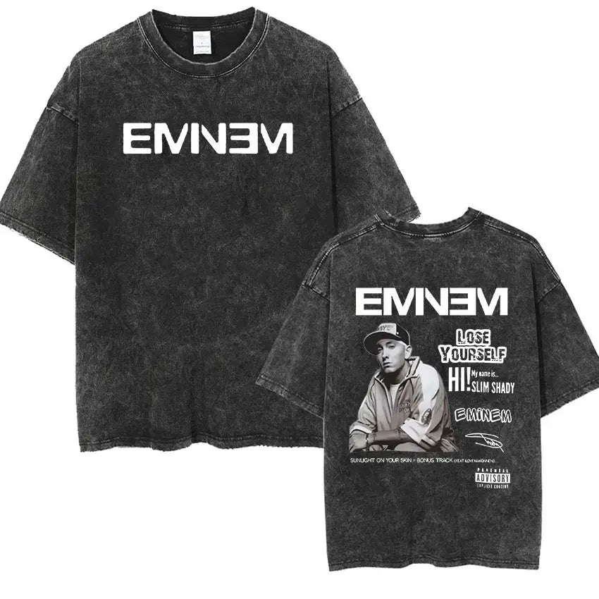 Graphic Vintage Washed Oversized T-shirt Unisex