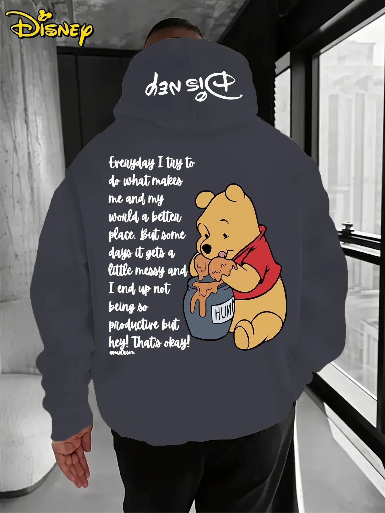 Winnie The Pooh Hoodie for Parents and Children