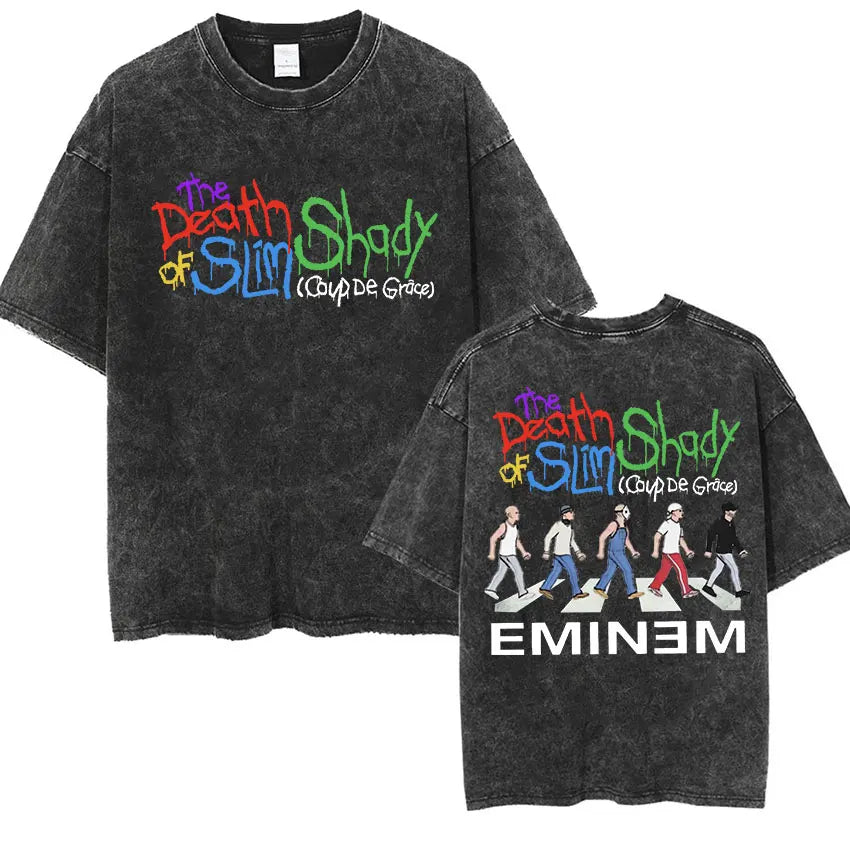 Graphic Vintage Washed Oversized T-shirt Unisex